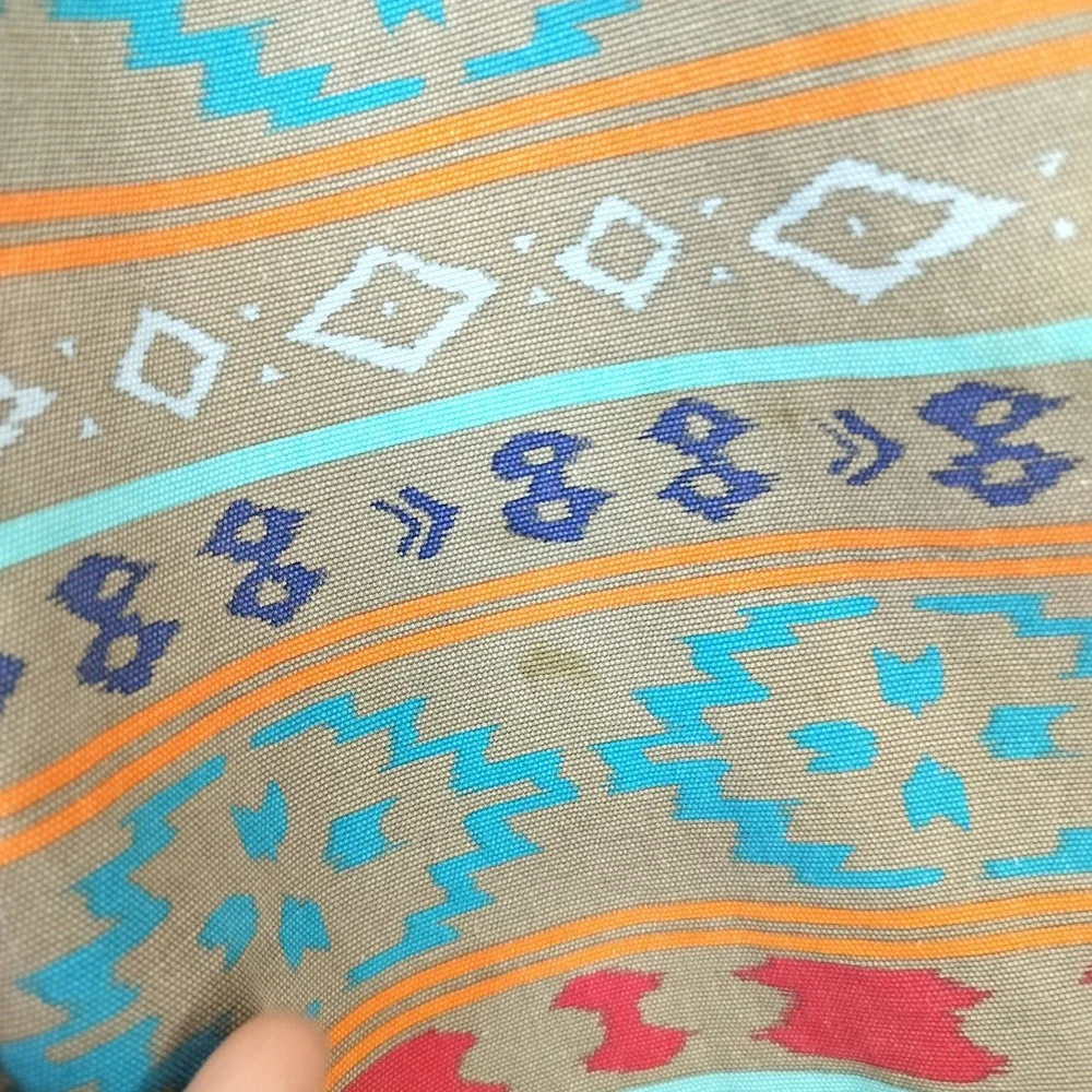 Modern Amusement Shorts Mens 30 Aztec Geometric Southwest Tan Multi Cotton